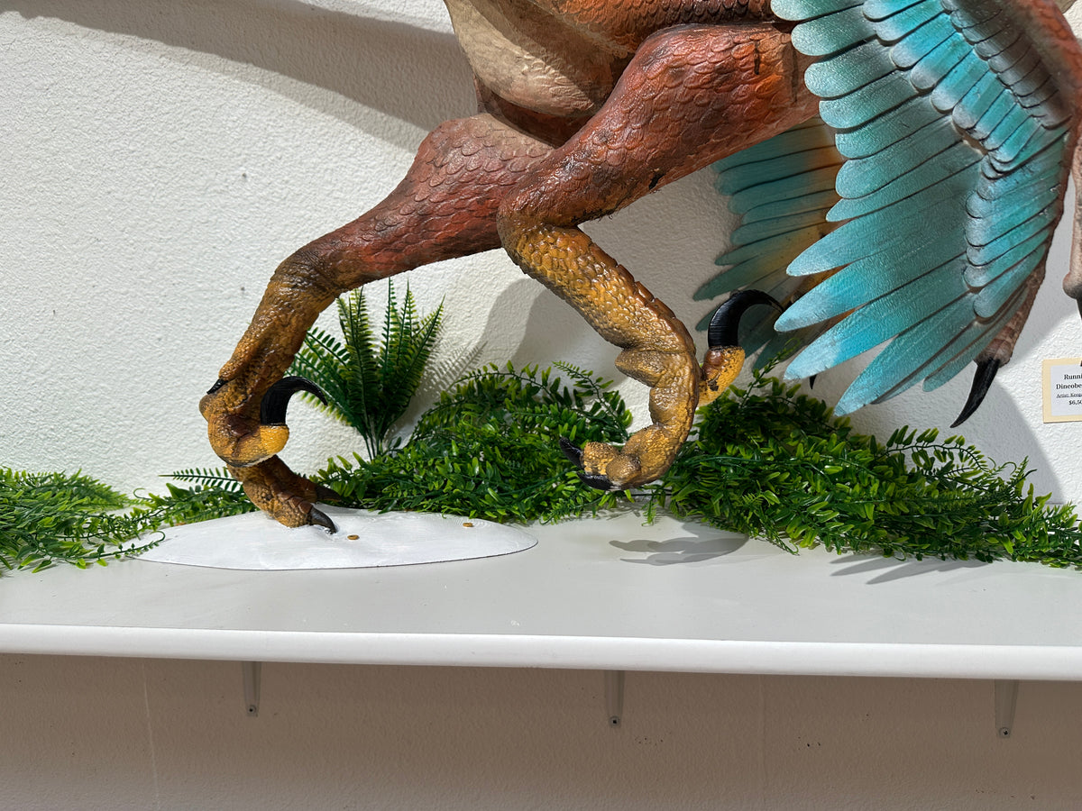 Dinéobellator leaping