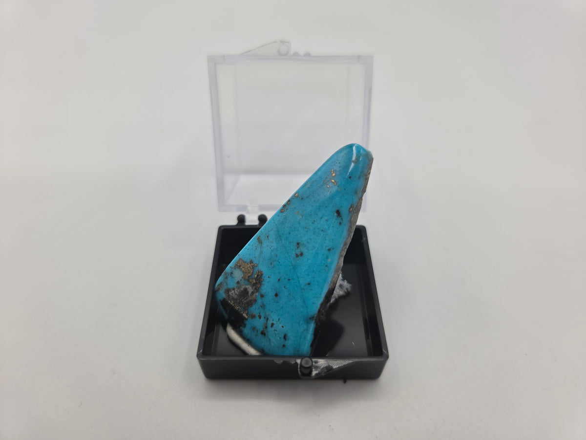 Turquoise with Pyrite