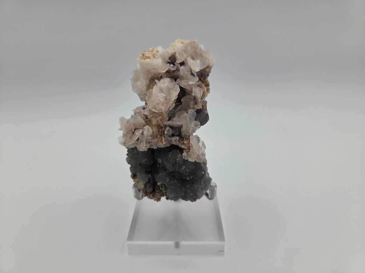 Fluorite with Calcite