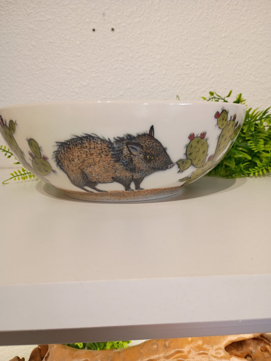 Javelina bowl. From Shani Campbell