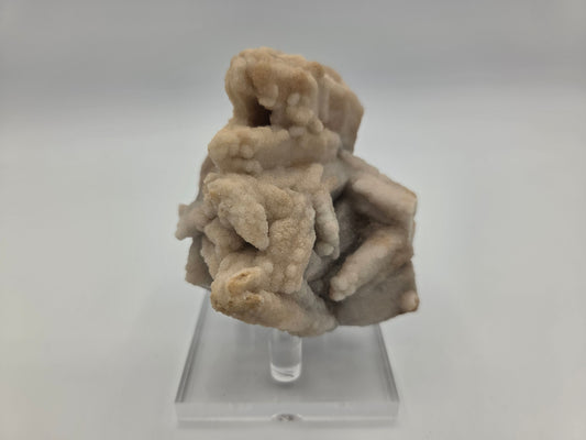 Quartz on Calcite casts