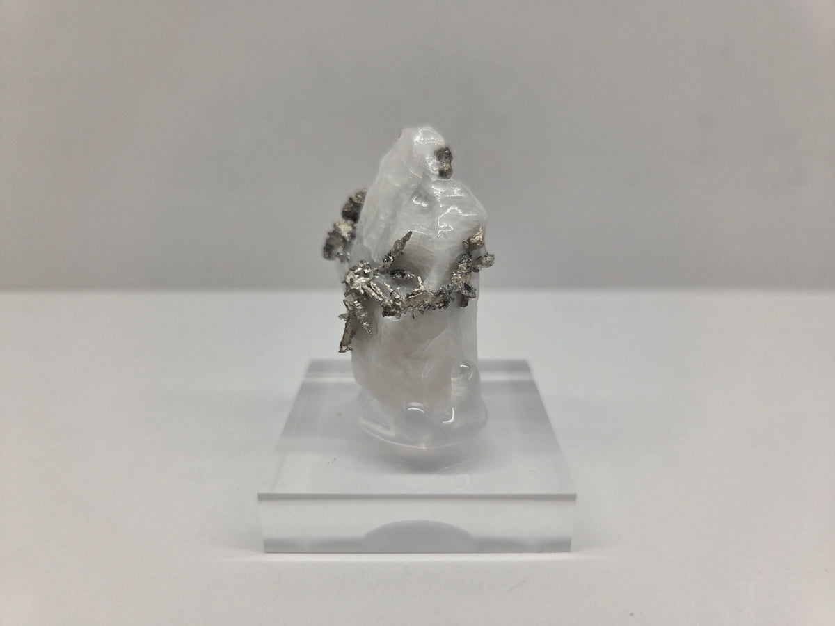 Silver with Calcite