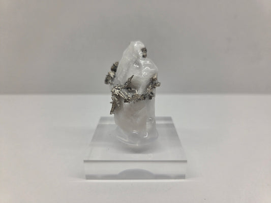 Silver with Calcite