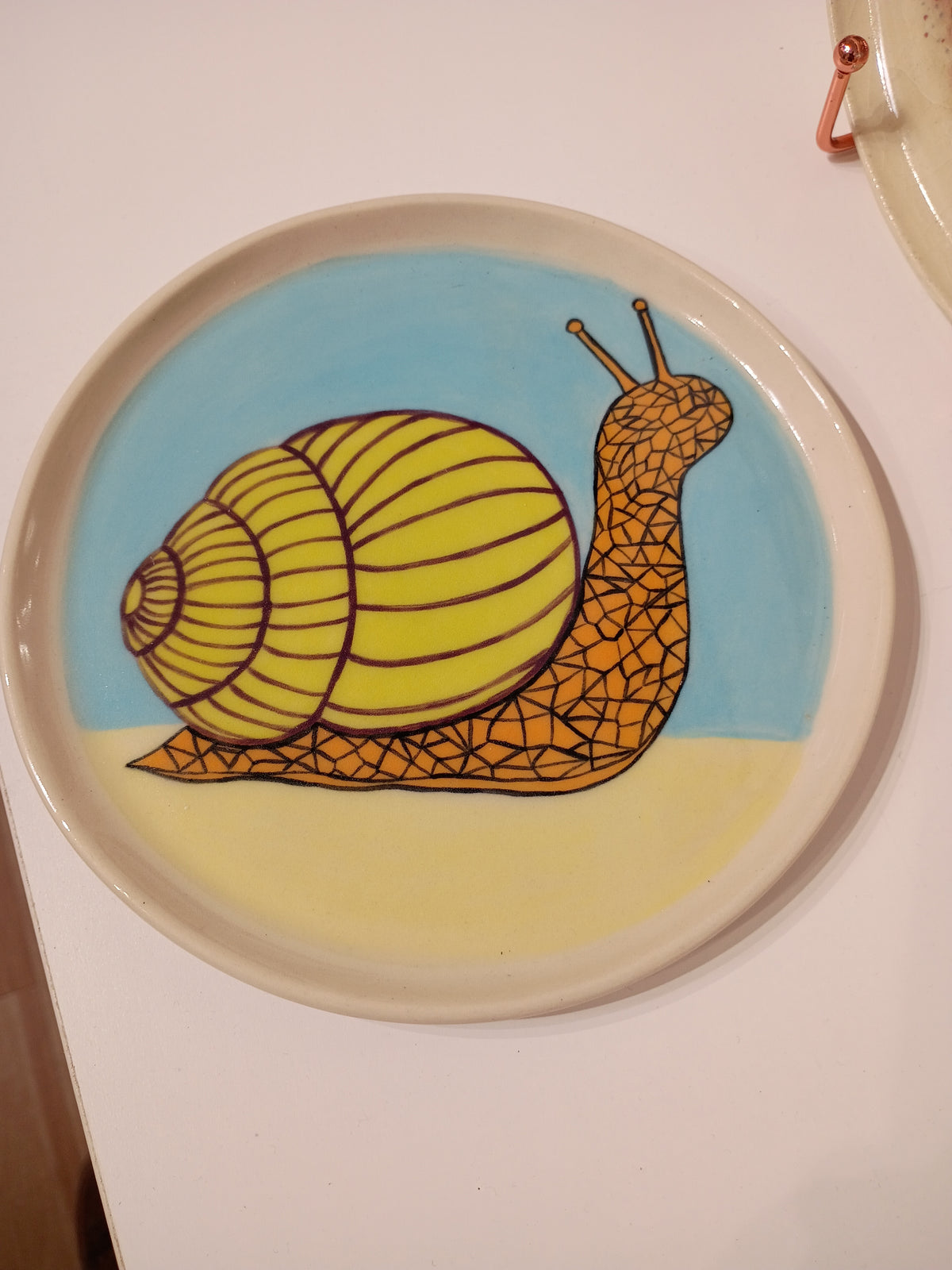 Snail plate. Medium from Shani Campbell