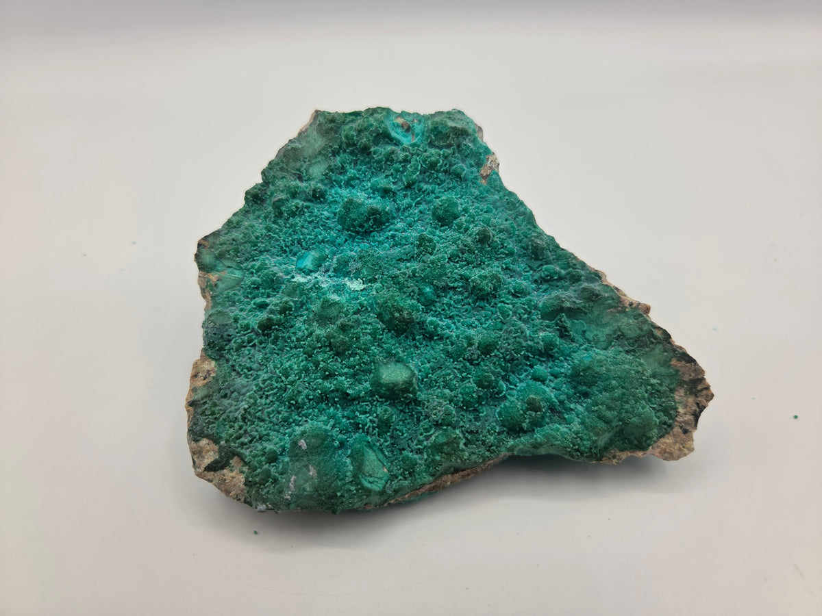 Malachite and chrysocolla