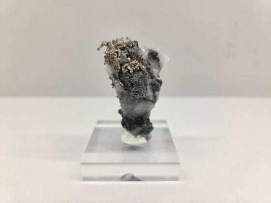 Silver with calcite