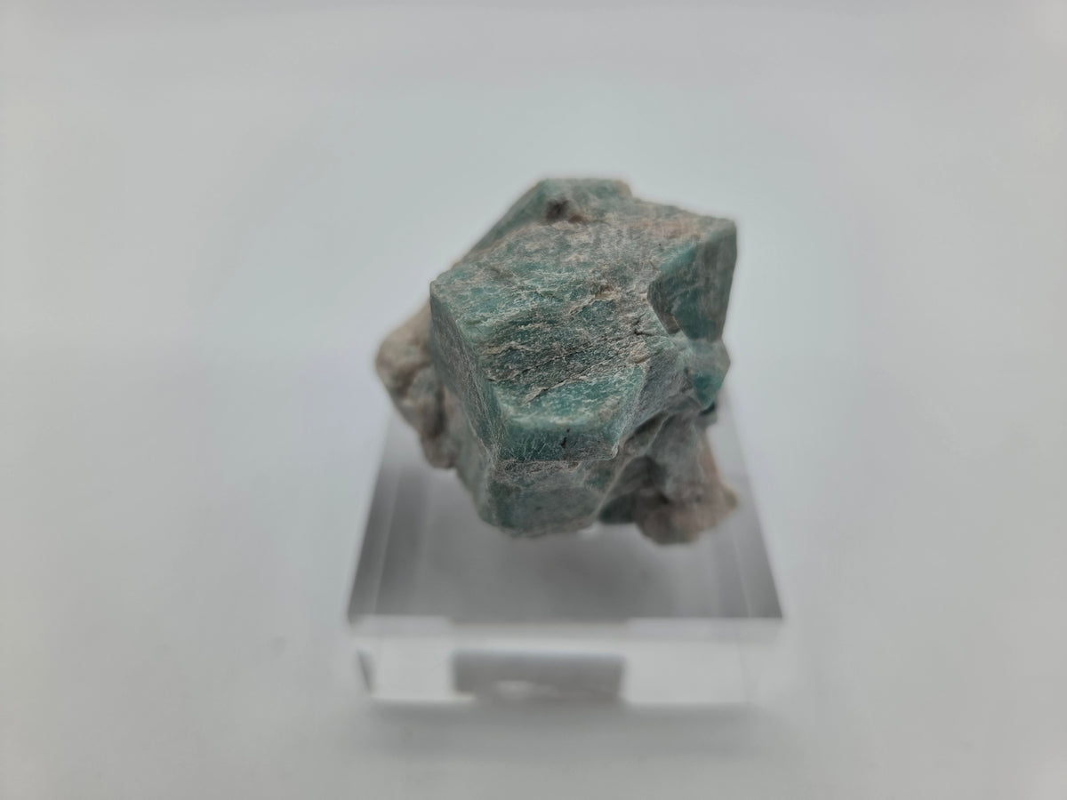 Amazonite with Smoky Quartz