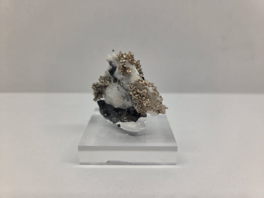 Silver with Calcite