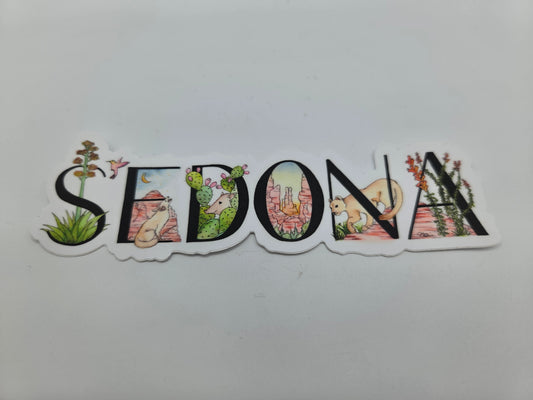 Sedona sticker