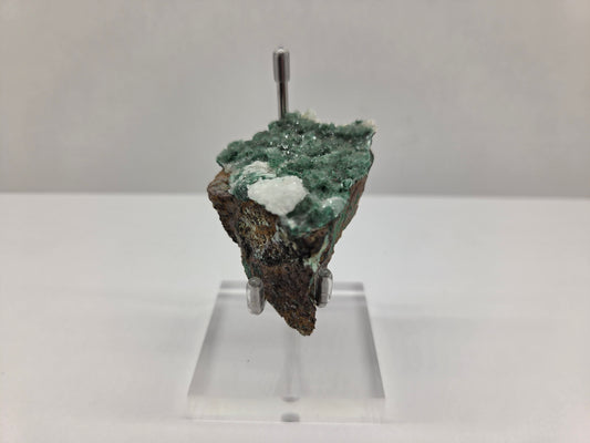 Calcite with Malachite