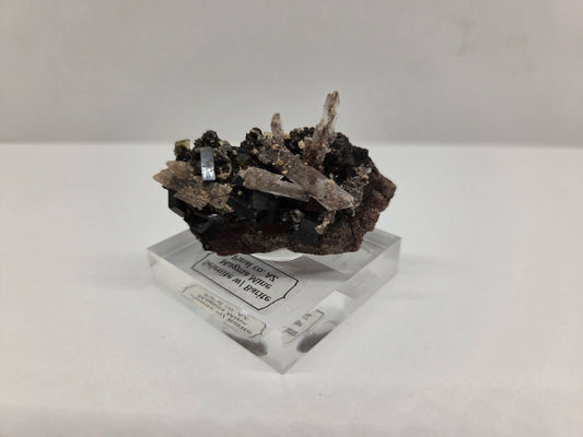 Selenite cluster with Barite