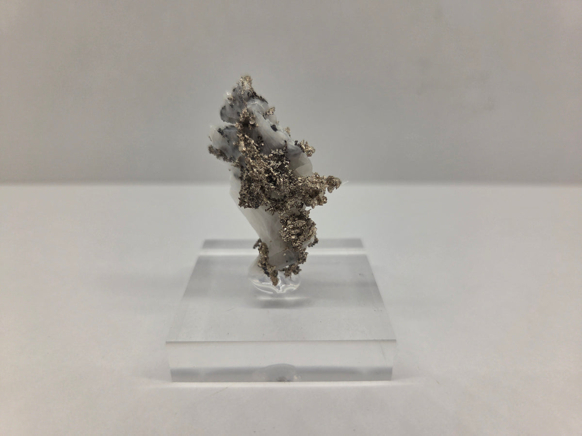 Silver with Calcite