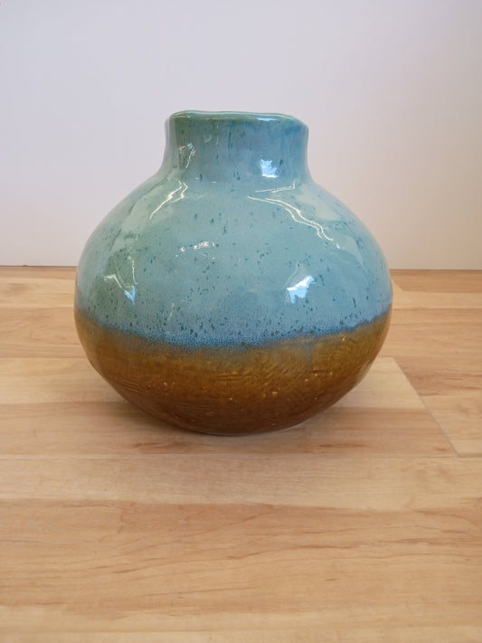 Turquoise giant coil. From Shani Campbell