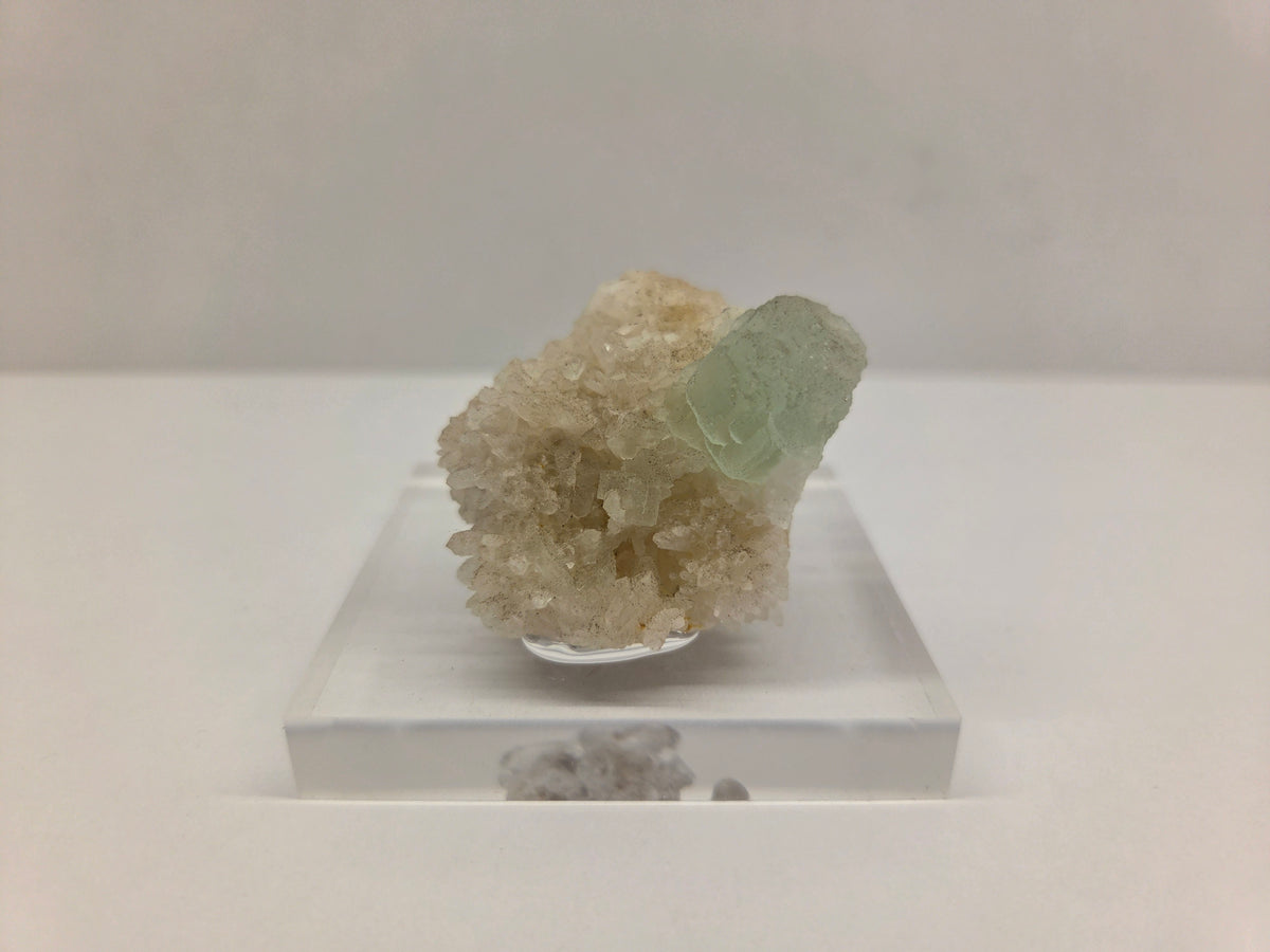 Fluorite on Quartz
