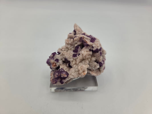 Fluorite on Quartz