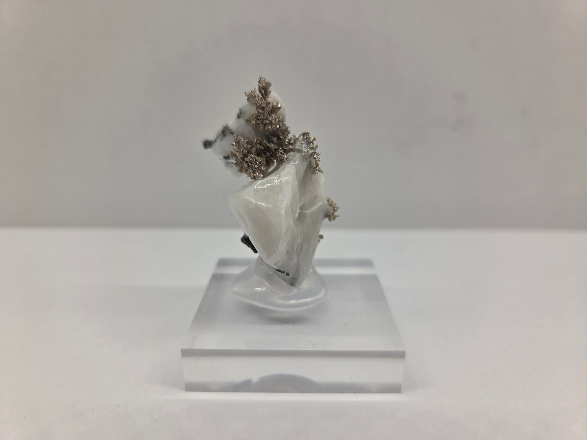 Silver with Calcite