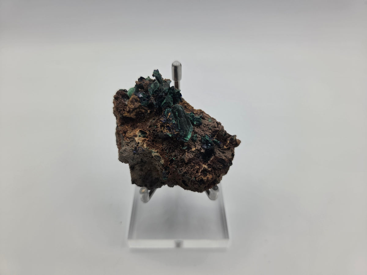 Malachite after Azurite