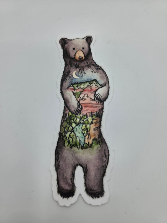 Bear sticker