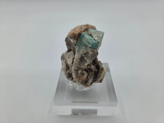 Smoky Quartz with Amazonite