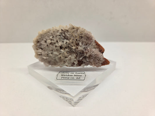 Calcite on Barite