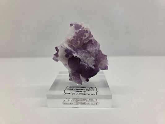 Fluorite on Quartz