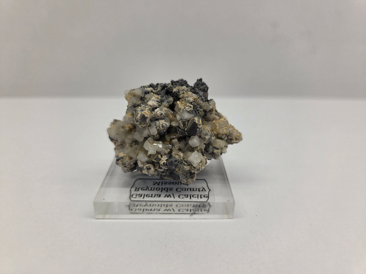 Galena with Calcite