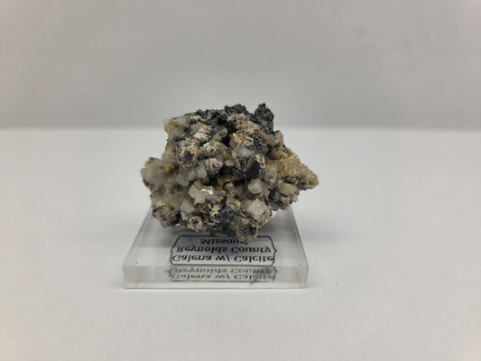 Galena with Calcite