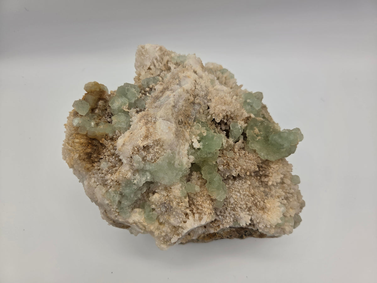 Fluorite with Quartz