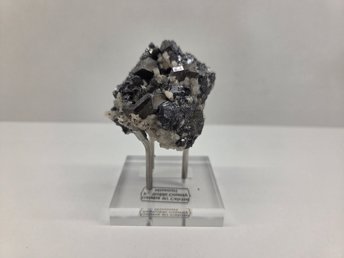 Galena with Calcite