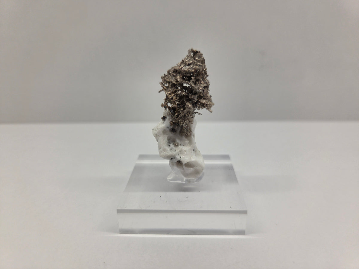 Silver with Calcite