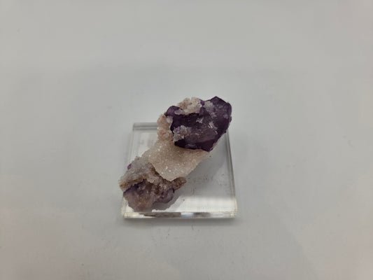 Fluorite with Quartz