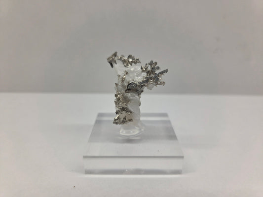 Silver with Calcite