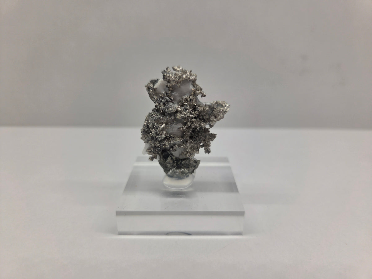 Silver with Calcite