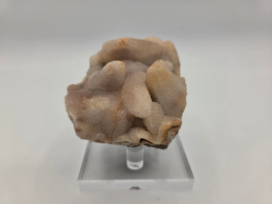Quartz on calcite