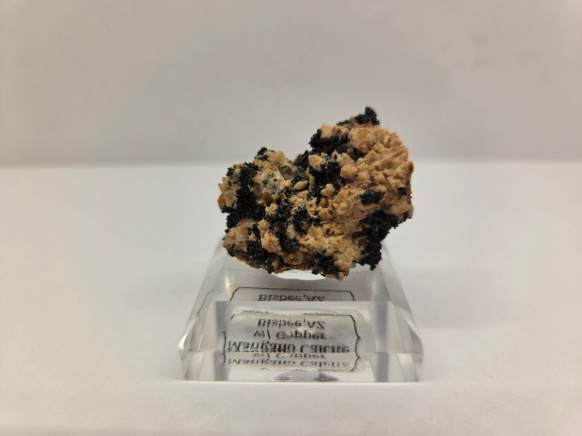 Mangano Calcite with Copper
