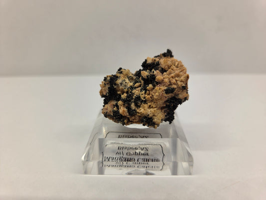Mangano Calcite with Copper