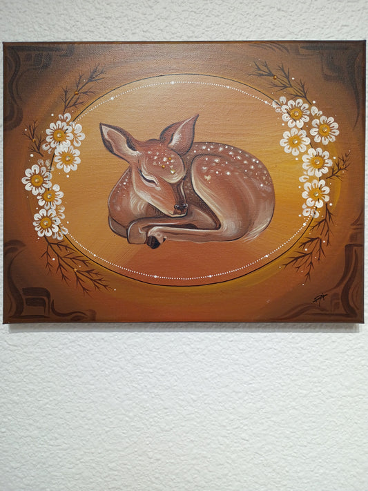 Fawn. Ri Design original painting